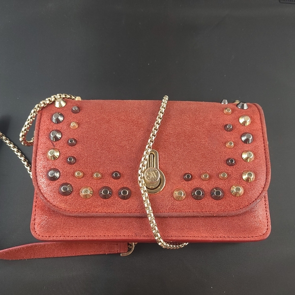 EUC Stuart Weitzman Leather Crossbody Clutch - Picture 12 of 12